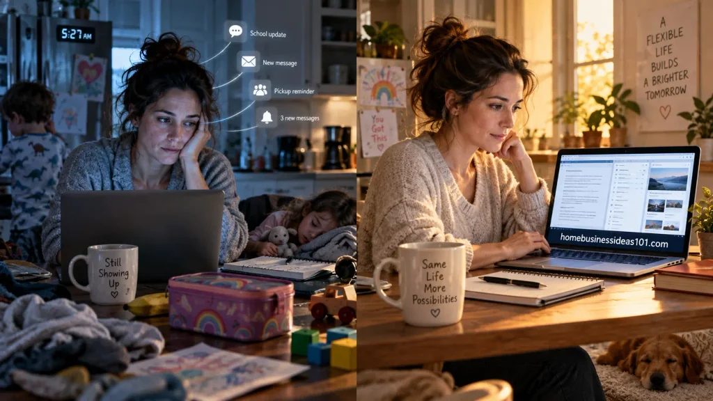 27 Home Business Ideas for Stay-at-Home Parents With Flexible Hours—Ranked by Startup Cost, Time, and Income Potential
