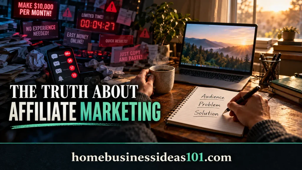 Affiliate Marketing Home Business for Beginners: What It Really Costs, How Long It Takes, and How to Avoid Scams