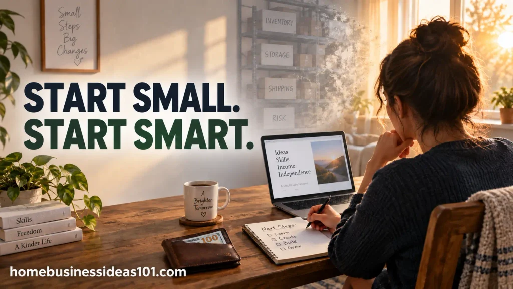 Best Home Business Ideas Under $100 With No Inventory: 9 Options Ranked by Risk, Skill, and First-Sale Speed