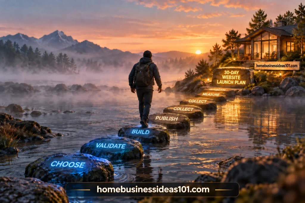 Home Business Ideas You Can Start With a Website: 7 Models and a 30-Day Plan to Launch One
